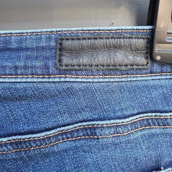 AG Adriano Goldschmied The Leggings Ankle super Skinny Jean Distressed 26R - Picture 5 of 13